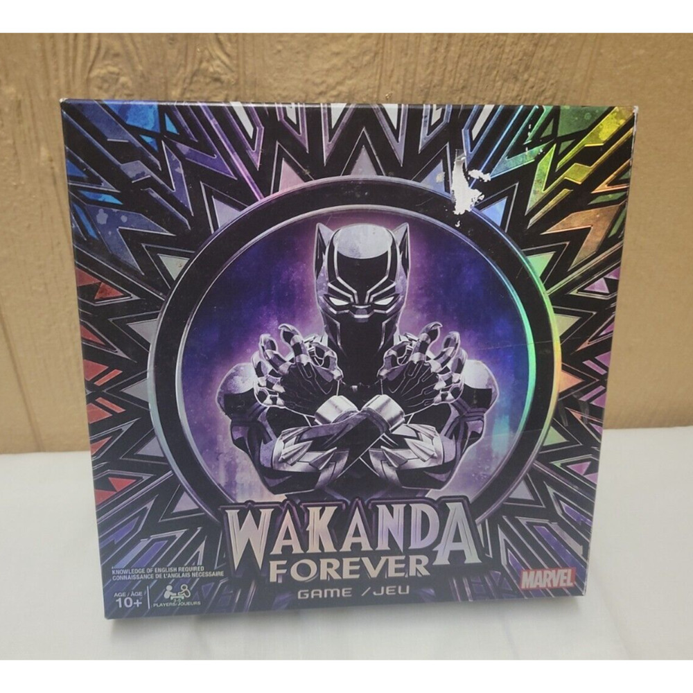 Wakanda Forever Game - Damaged Packaging - Marvel Ages 10+ Battle Game